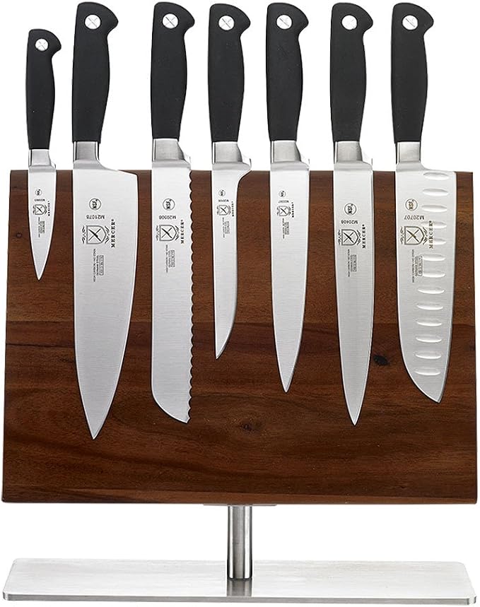 Mercer Culinary Genesis 8-Piece Magnetic Board Knife Set, 14 1/8 x 10 1/4 by MercerCulinary