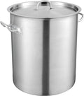 VEVOR 18/8 Stainless Steel Stockpot, 42QT Large Cooking Pots, Heavy Duty by VEVOR