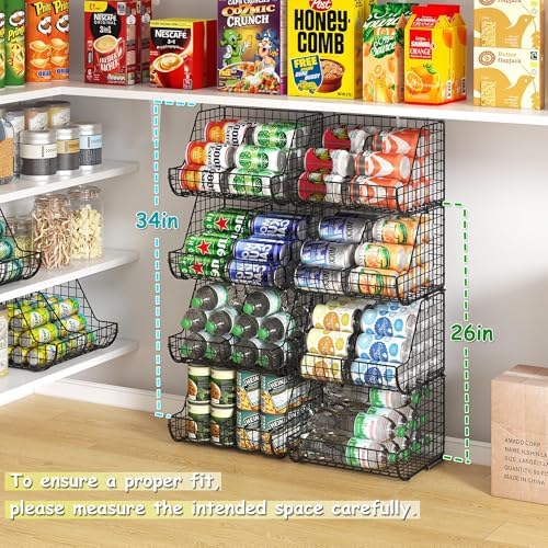Stacking Can Dispensers, 3 Tier, 3-Pack