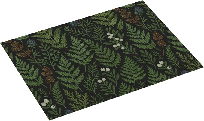Black Sage Green Plant Dish Drying Mats - Image 2