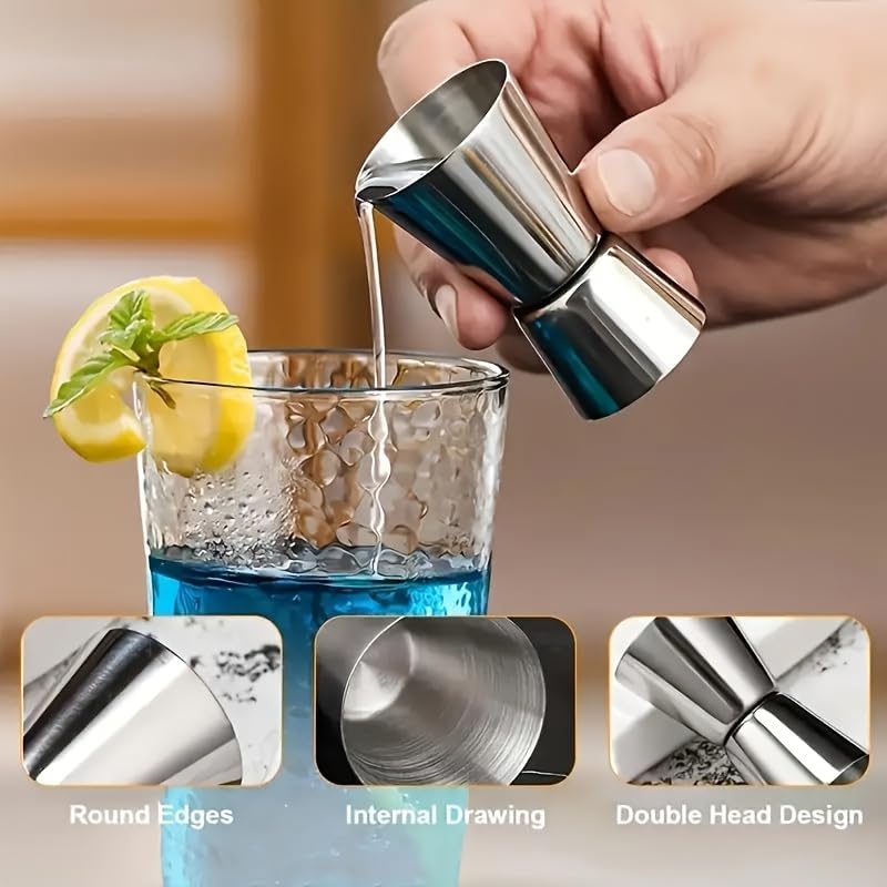 XDNOOK 5pcs Cocktail Shaker Set Bartender Kit,Professional Bar Set