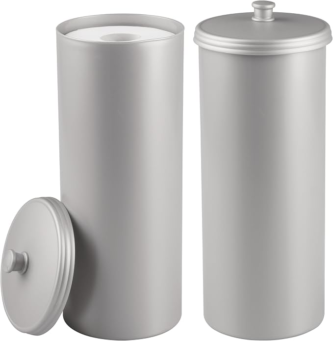 iDesign Freestanding Bathroom Toilet Paper Storage Holder by iDesign