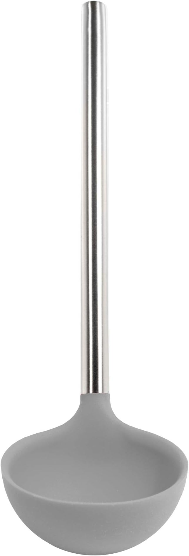 Tovolo Silicone Ladle With Stainless Steel Handle Deep Soup Ladle by Tovolo