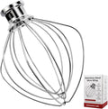 Whole Stainless Steel K45WW Whisk Attachment by Cowbright