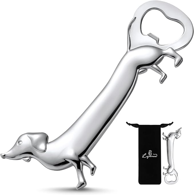Dachshund Dog Bottle Opener Beer Opener, Dachshund Gifts Sausage Dog Gifts by LYWUU
