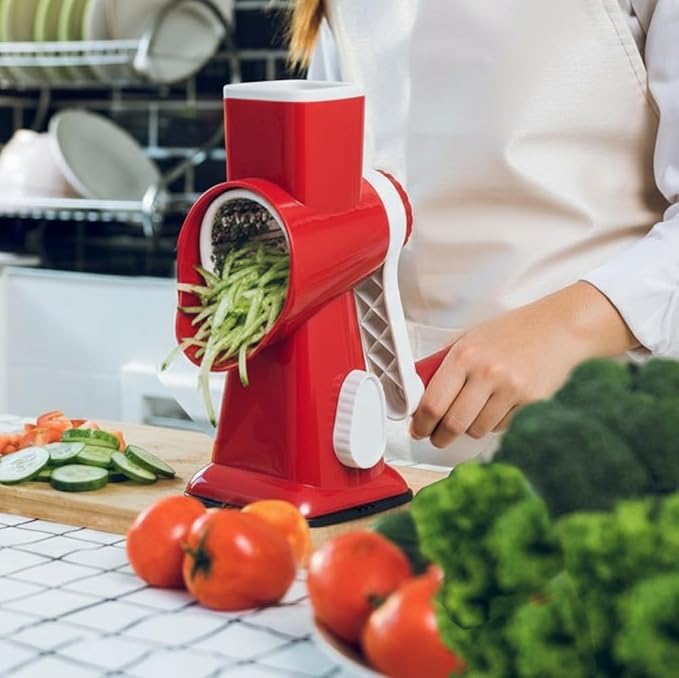 Cheese Grater with Handle, Vegetables and Fruits and Easy to Clean - Image 7
