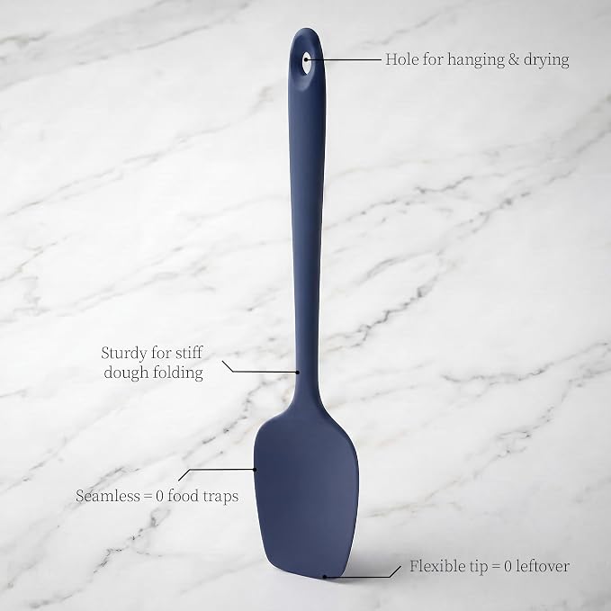 600ºF Heat Resistant Spatulas, High Heat Food Safe Semless Kitchen Silicone - Image 9