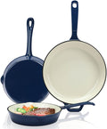 Hisencn Enameled Cast Iron Skillet Set by Hisencn