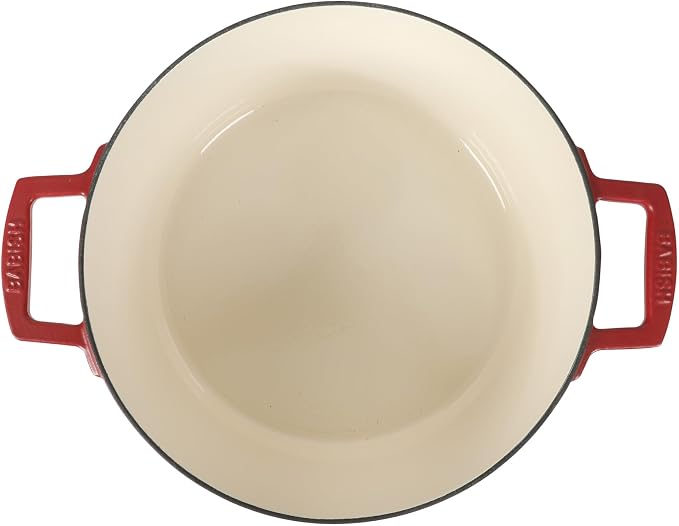 Babish 6-Quart Round Enameled Cast Iron Dutch Oven - Image 5
