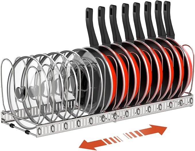 Housolution Pot and Pan Organizer Rack by Housolution