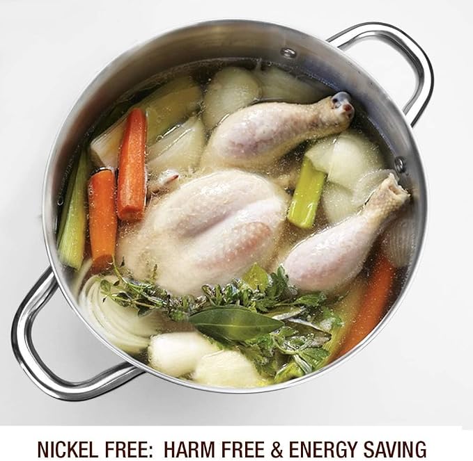 HOMICHEF 10 Quart Stock Pot - Image 3