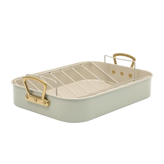 Gibson Home Broxton 2-Piece Nonstick Roaster Pan by GibsonHomewares
