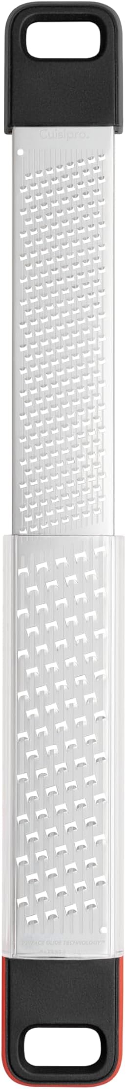 CUISIPRO Surface Glide Technology Stainless Steel Dual Grater, Coarse and Fine by Cuisipro