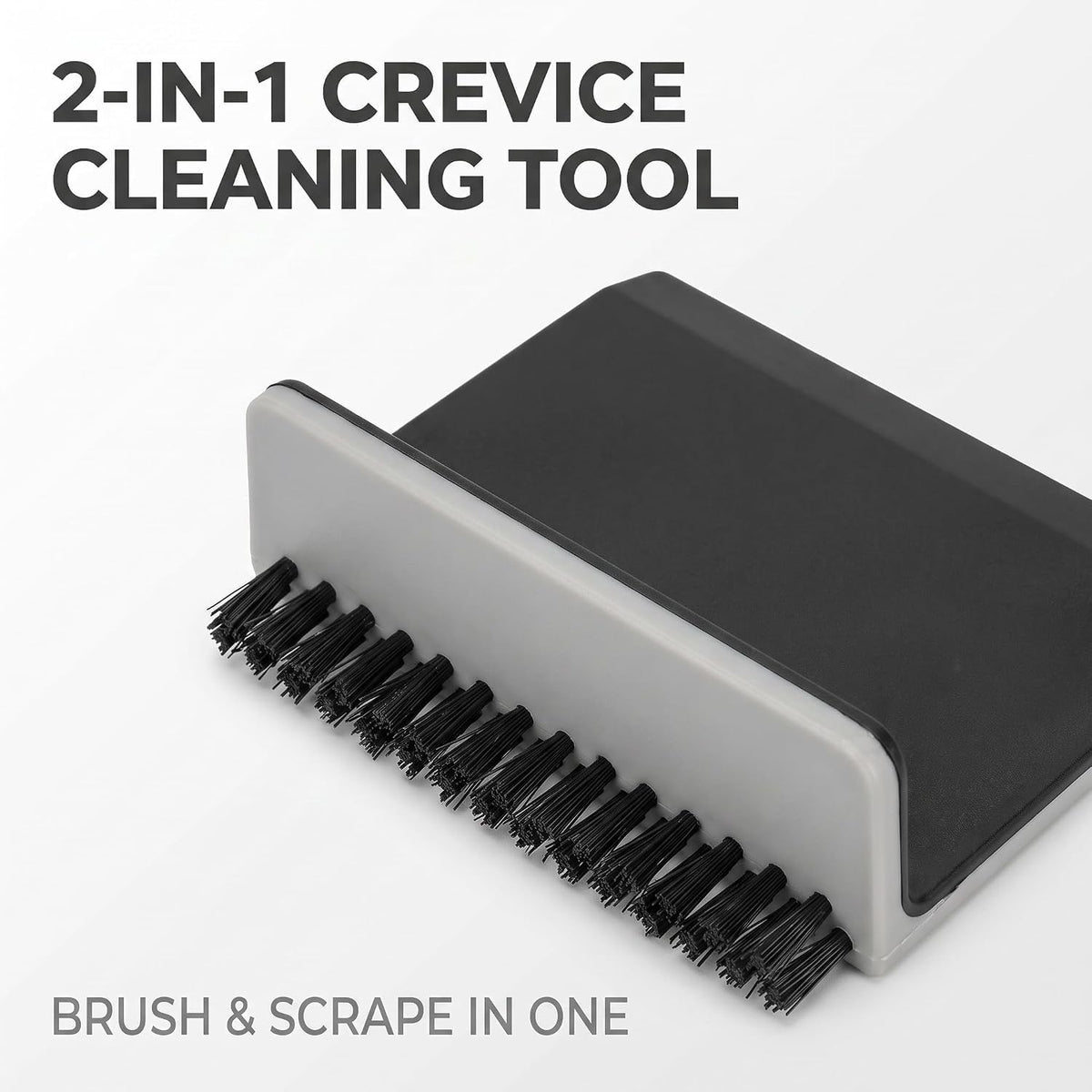 2 Pcs Black Kitchen Sink Squeegee Cleaner Countertop Brush Wiper