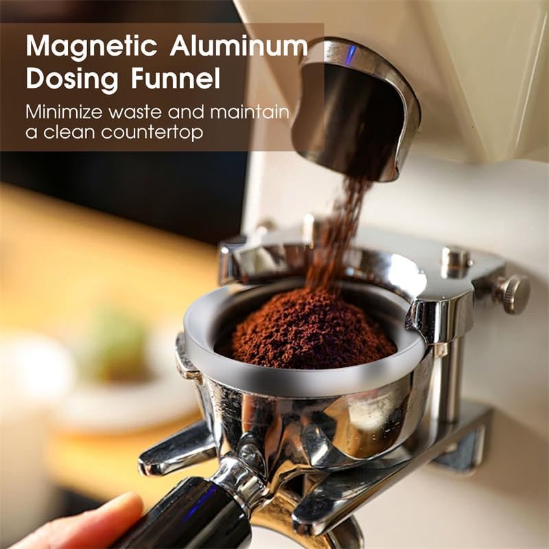 Reoszeank 51mm Espresso Accessories Kit, Distributor, Tamper, Dosing