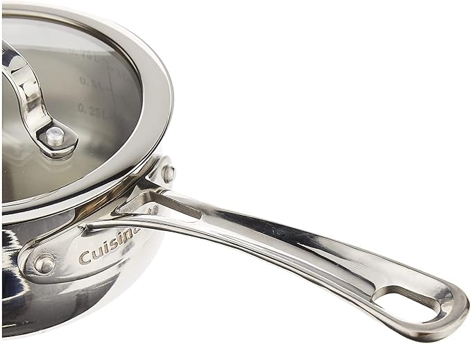 Cuisinart 419-14 Contour Stainless 1-Quart Saucepan - Image 3