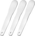 Pndeyo 3pcs Mini Stainless Steel Makeup Spatula, 3.35x0.69in Reusable Cosmetic by Pndeyo