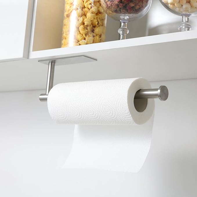 theaoo Under Cabinet Paper Towel Holder - Image 2