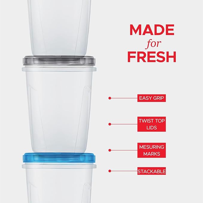 Tafura 10 Pack Leakproof Freezer Containers - Image 7