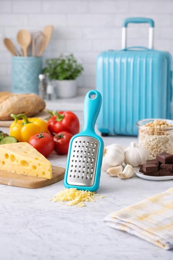 2 Pcs. Stainless Steel Mini Grater Cheese Garlic Nutmeg Chocolate 5" BPA Free - Image 5
