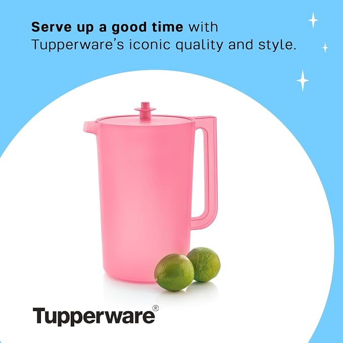 Tupperware Heritage 1 Gallon Pitcher in Soft Candy, Dishwasher Safe and BPA Free - Image 5