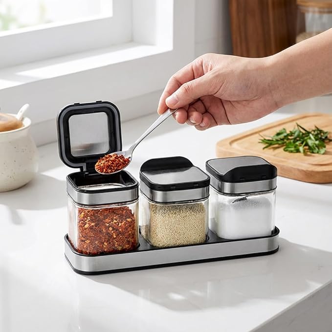 Condiment Jar Spice Container - Image 9