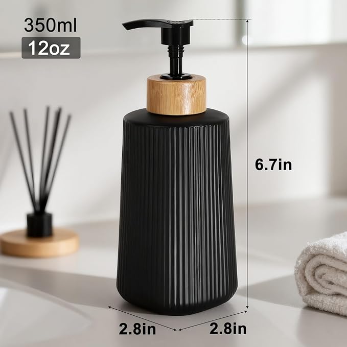 Glass Soap Dispenser, Thickened Glass Hand Soap Dispenser - Image 2