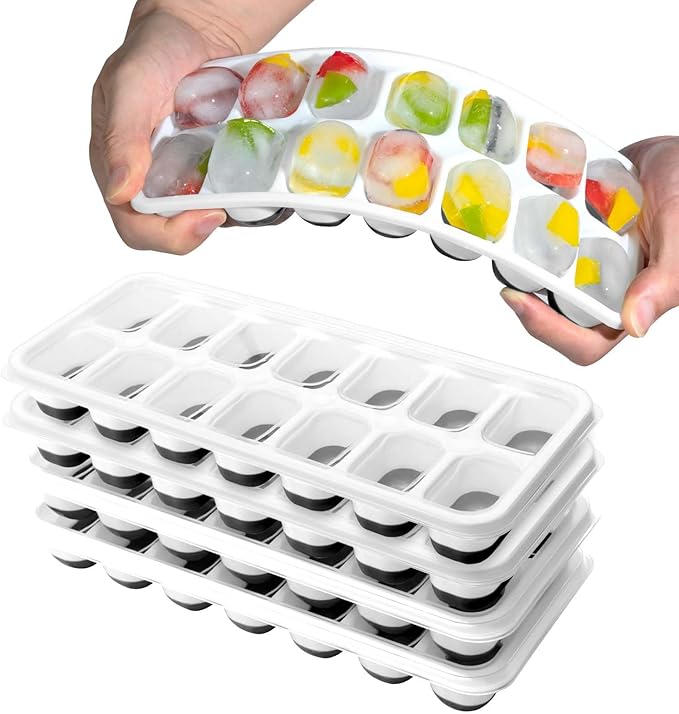 DclobTop Ice Cube Trays for Freezer by DclobTop