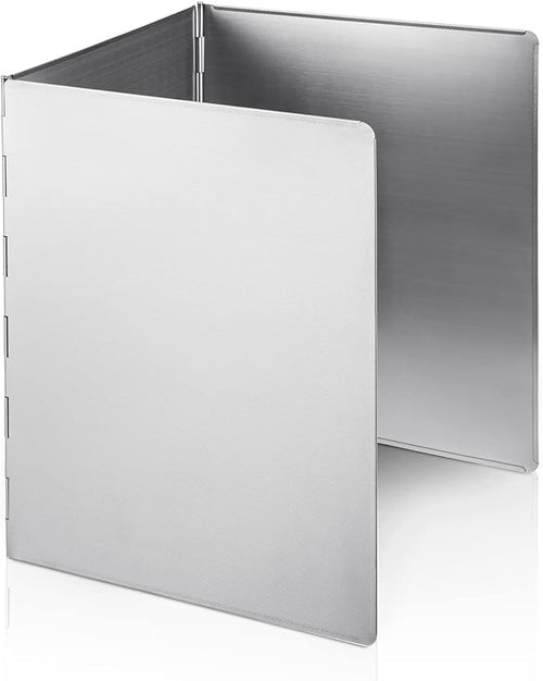 3 Sided Splatter Guard, Anti Splatter Shield Stainless Steel Oil Splatter Guard by Unknown