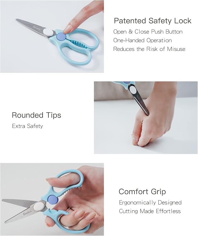 Simba Premium Portable Safety Food Scissors - Image 6