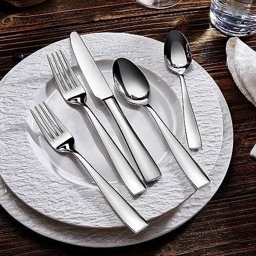 KEAWELL Premium Louis 20/45/65-Piece Silverware Set (65)