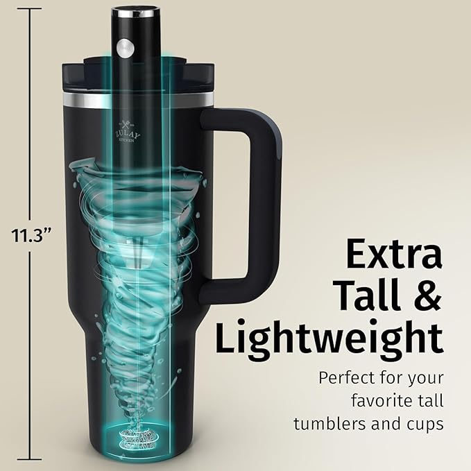 Zulay Kitchen Rechargeable Milk Frother Handheld Lux - Image 5