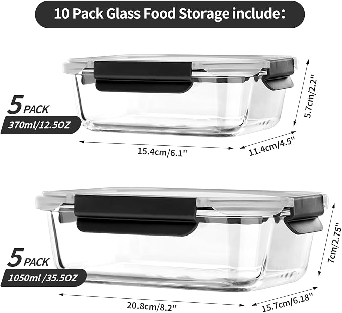 coccot Glass Food Storage Containers - Image 2