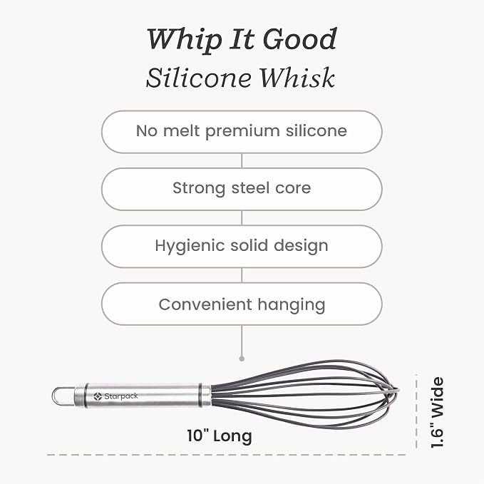 Starpack 'Whip it Good' Silicone Whisk - Image 4
