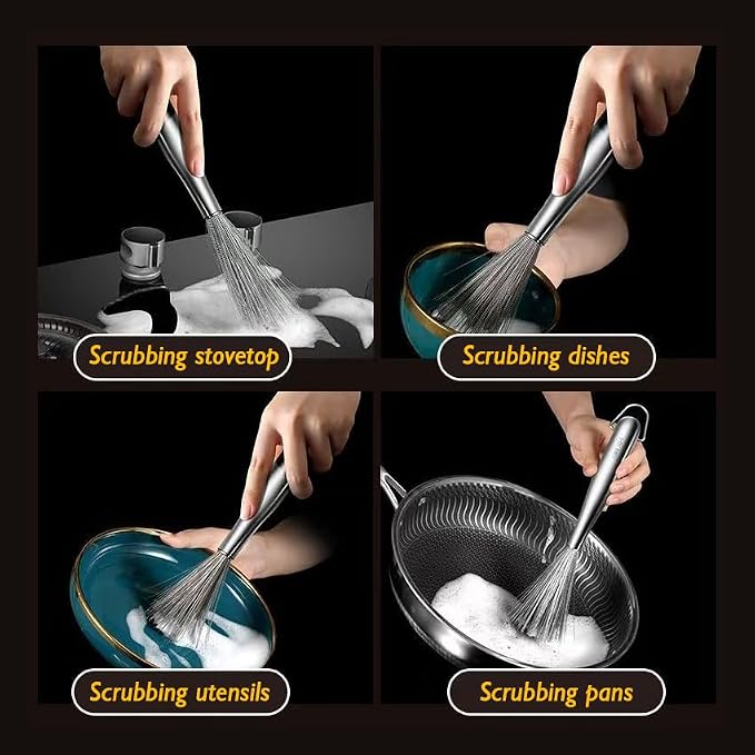 Stainless Steel Dish Brush - Image 2