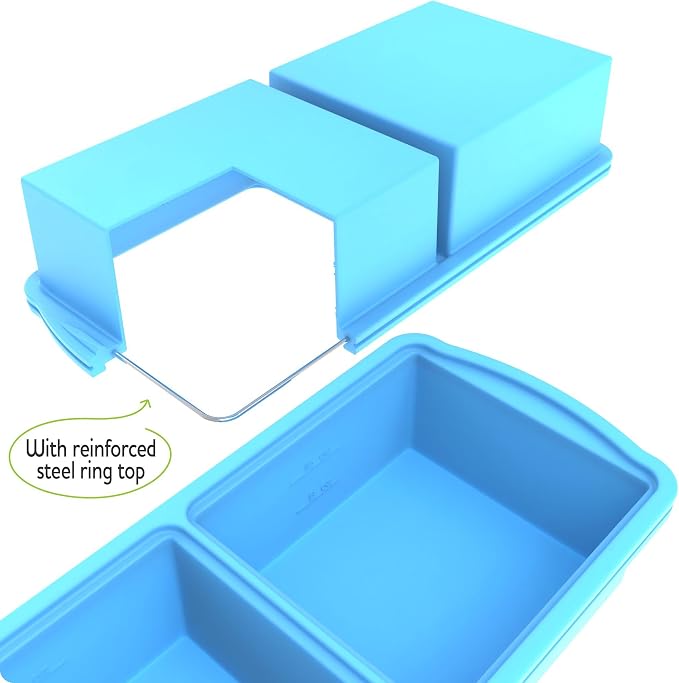 Silicone freezer molds, 2-cup Silicone Freezer Trays - Image 6