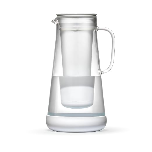 LifeStraw Home– Water Filter Pitcher, Glass by LifeStraw