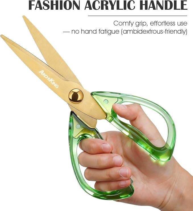8.0inch Kitchen Shears, Sharp Stainless Steel Meat & Poultry Scissors, - Image 2