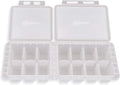 IceTopper Ice Cube Tray with 2 Attached Lids by MyTopper
