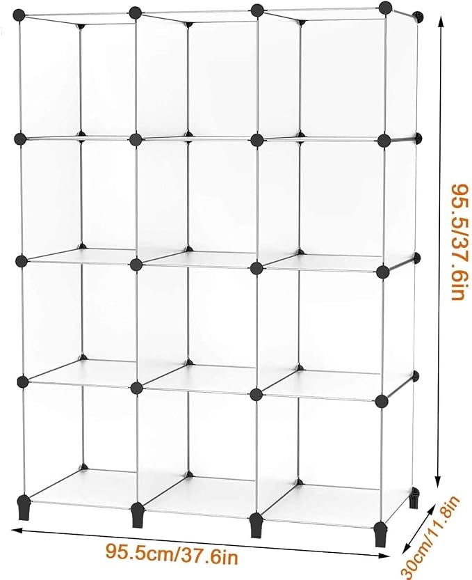 Closet Organizer, 12-cube Closet Organizers and Storage, Portable Cube Storage - Image 3