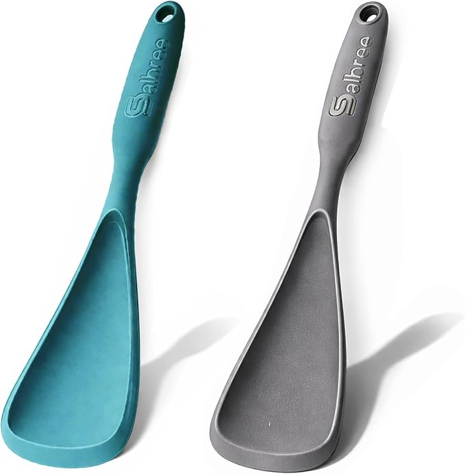 Silicone Spoon Spatula for Cooking by salbree