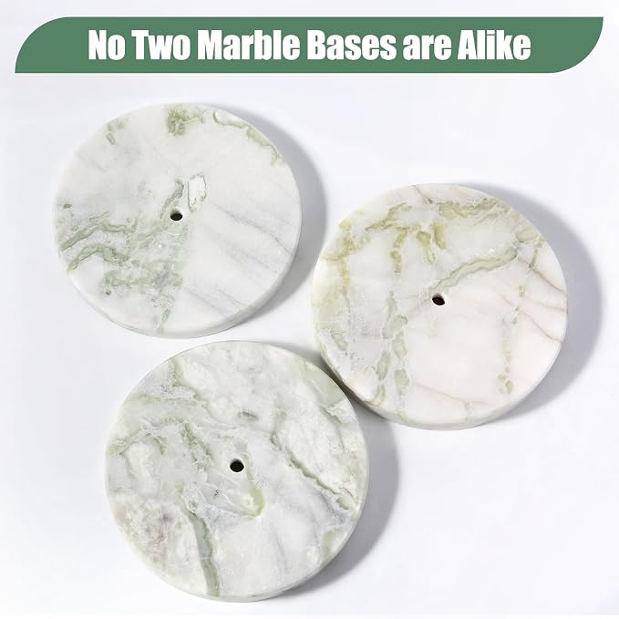 Koville Genuine Marble Paper Towel Holder Countertop, - Image 5