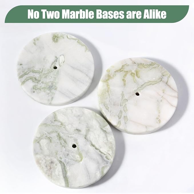 Koville African Marble Paper Towel Holder Countertop, - Image 7