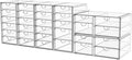 YFXCVSL Acrylic Makeup Organizer by YFXCVSL
