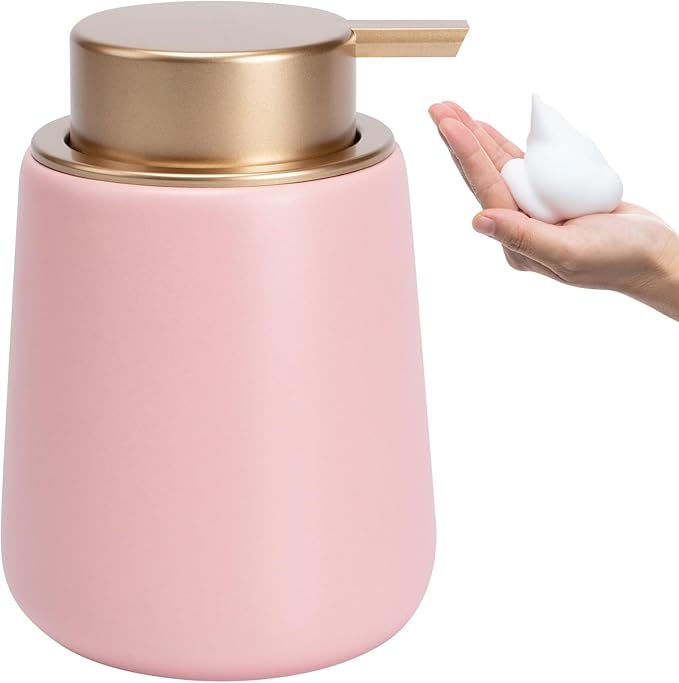 Soap Foaming Dispenser Ceramic by TOOZFO