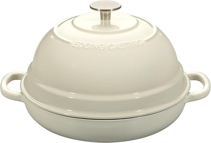 EDGING CASTING Enameled Cast Iron Dutch Oven Pot by EDGINGCOOKWARE