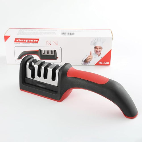 4-in-1 Kitchen Knife Sharpener, Scissor Sharpening by Unknown