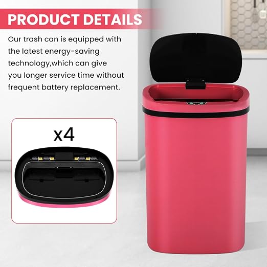13 Gallon Trash Can | 50L Sensor Automatic Kitchen Trash Can - Image 7