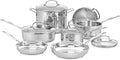Cuisinart Chef’s Classic 11-Piece Stainless Steel Pots and Pans Set, Cookware by Cuisinart