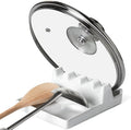 LE TAUCI Ceramic Spoon Rest for Stove Top, Spoon and Lid Rest for Kitchen by LETAUCI